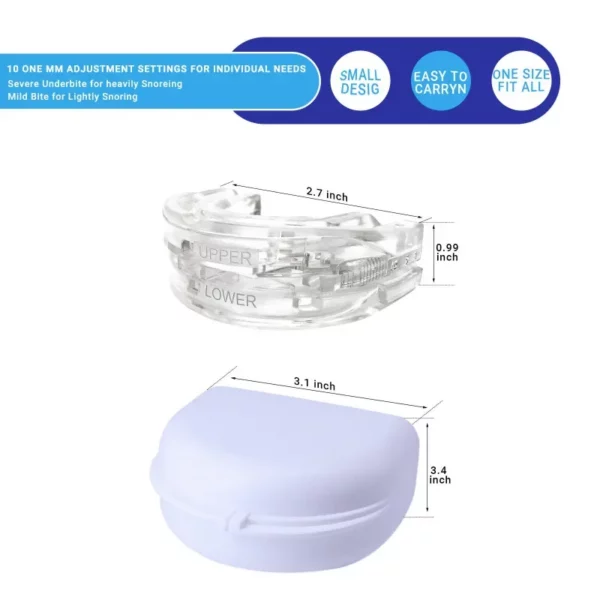 Anti Snoring And Apnea Bruxism Mouth Guard Improve Sleeping - Image 6