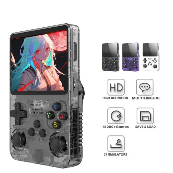 Retro Handheld Video Game Console Linux System 3.5-inch IPS Screen (15000 Games)