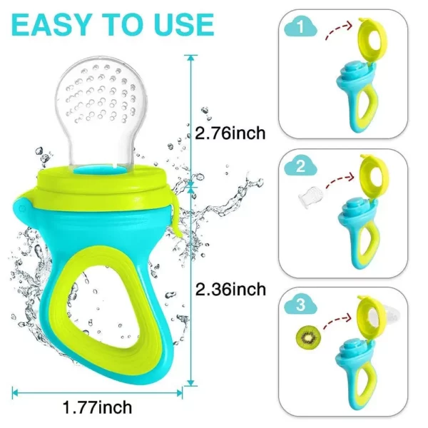 Squeezing Feeding Bottle Cup Silicone Newborn Baby Pacifier - Image 2