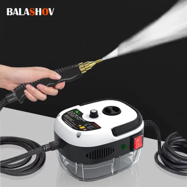 Steam Cleaner High Temperature Home + Car Steaming Cleaner (110V US Plug - 220V EU Plug)