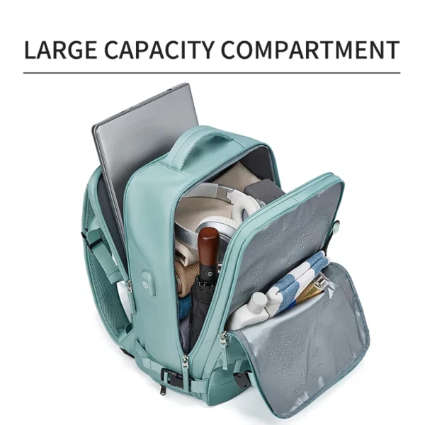 Women Laptop Backpack 15.6inch USB Charging - Image 2