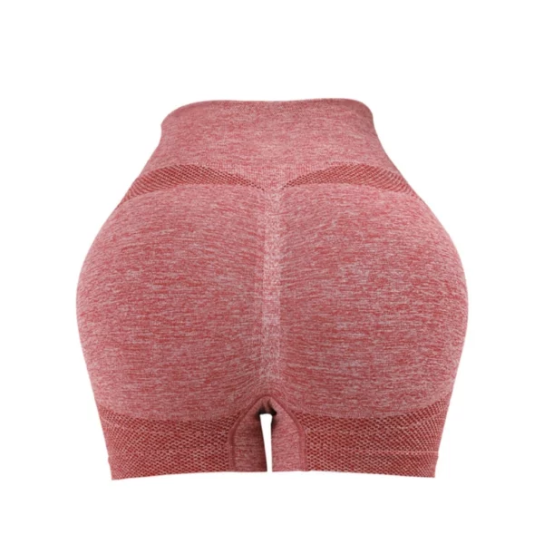 Women Yoga Shorts High Waist Workout Fitness Lift Butt Ladies Running Short Pants Sportswear - Image 3