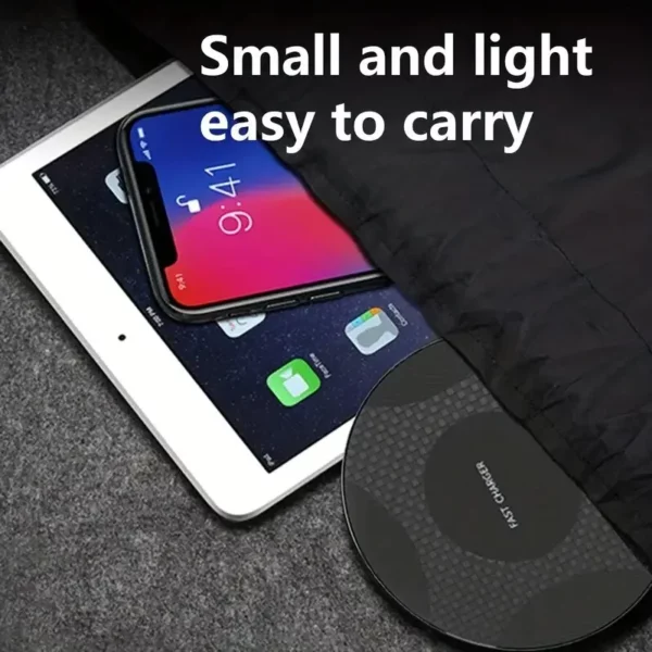 Fast Ultra-thin Wireless Phone Charging Station - Image 2