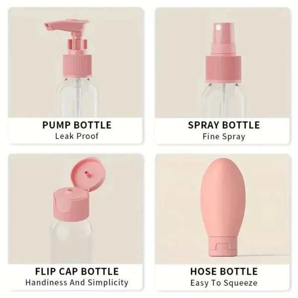 11-Piece Spray Bottles With Storage Bag Set - Image 5