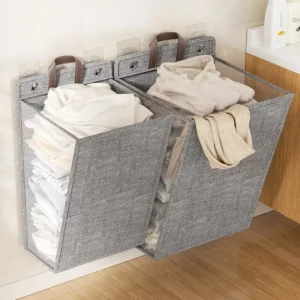 Foldable Adhesive Laundry Hamper