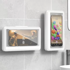 Bathroom Waterproof Phone Holder (Self-adhesive/Touch Screen)