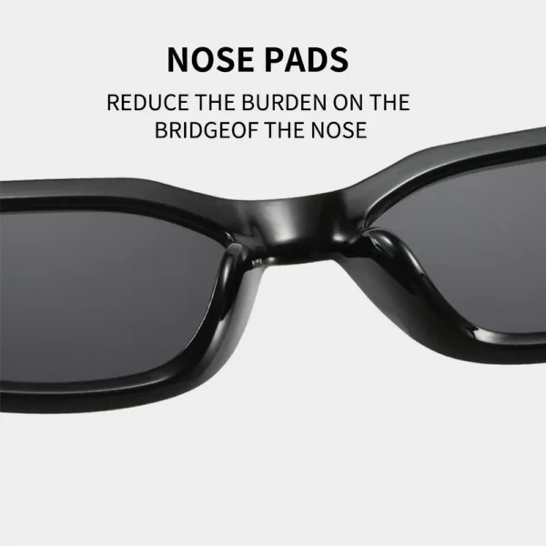 Classic Vintage Black Gold Sunglasses - Image 2