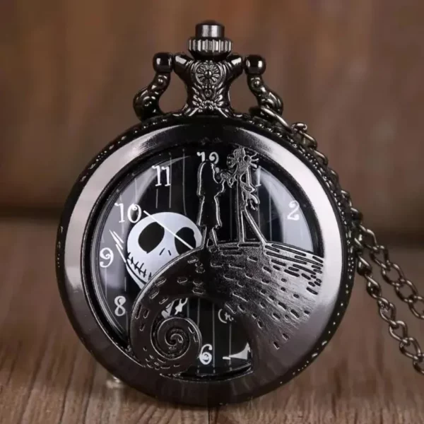 Vintage Fashion Pocket Watch with Chain Necklace Pendant - Image 5