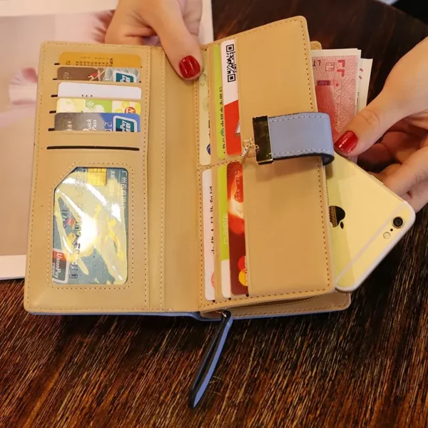 Elegant & Stylish PU Leather Wallet/Purse For Women - Image 6