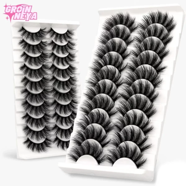 Soft & Thick Eyelash Extensions (10 Pairs) - Image 4