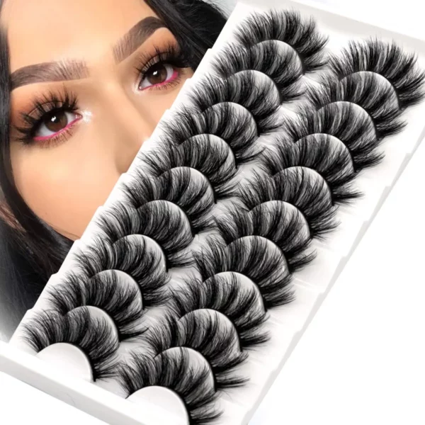 Soft & Thick Eyelash Extensions (10 Pairs)