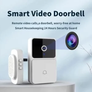 Wireless Doorbell HD Camera Night Vision Intercom Voice Smart Home Security